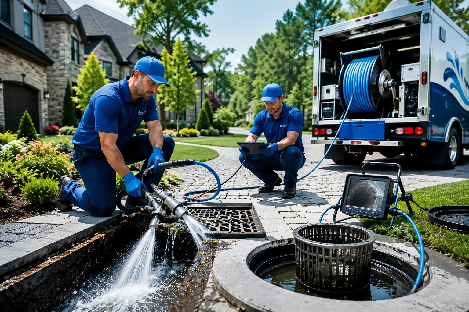 Local outdoor drain cleaning professionals in Russellville, AL