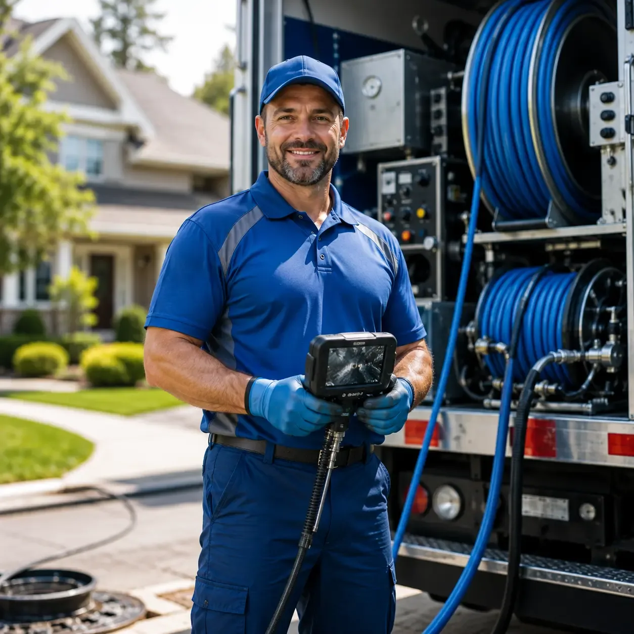 Local outdoor drain cleaning specialists in Russellville, AL